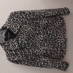 Animal print jacket